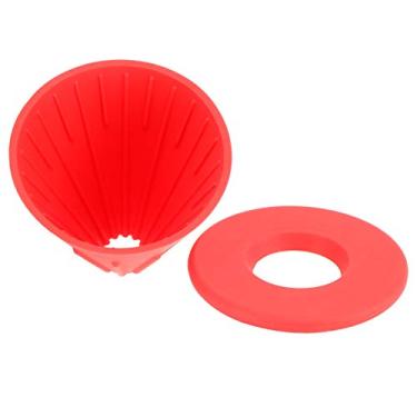 Imagem de AYNEFY Despeje sobre o Gotejador de café, Filtro de café de Resina de Silicone Reutilizável, Fácil de Limpar, Resistência a Altas Temperaturas, Perfeito para Amantes de Em Viagens de Escritório Em