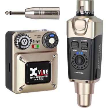 Imagem de Sistema de monitor intra-auricular sem fio Xvive U45 5,8 GHz IEM