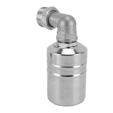Imagem de Hilitand Válvula Flutuante de Controle de Nível de água, Mini Válvula Flutuante de Desligamento Automático de Aço Inoxidável para Piscina e Calha de Gado