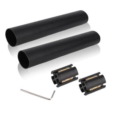 Imagem de 2 Kits Emenda Linha Subterrânea, Incluindo Conectores Tubo Termorretrátil Chave Engrenagem para Acomoda Cabos UF Aterrados Vários Diâmetros de Fio de 14/3 a 8/3