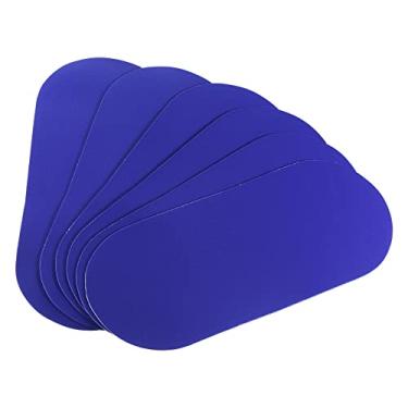 Imagem de Patch de reparo de PVC, 210 mm x 90 mm x 0,9 mm para canoas, barco, azul, pacote com 3