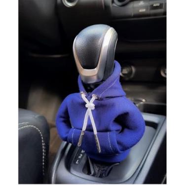 Imagem de Capa de carro com capuz de mudança de marchas fofa, protetor de botão automático, acessório interno universal engraçado