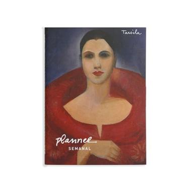 Imagem de PLANNER SEMANAL TARSILA DO AMARAL MANTEAU ROUGE TECA PAPELARIA