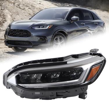 Imagem de Conjunto de farol de LED Duolctarms compatível com Honda HR-V 2023-2025 lado esquerdo do motorista 331503W0A02