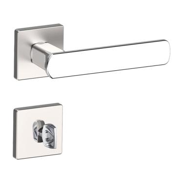 Imagem de Fechadura Banheiro 7cm Roseta Cromado Legacy Aliança