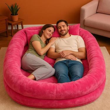 Imagem de Puff Ninho GG Gigante - Área de Descanso para Sofá Cama Adulto - Embal