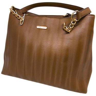 Imagem de Bolsa Feminino Fechamento Ecler Corrente Decorativa Chenson