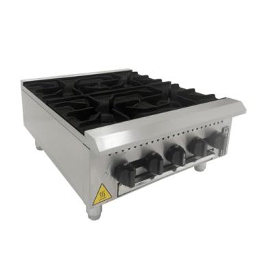 Imagem de Fogão Industrial 4 Bocas Venâncio a Gás Natural Linha Prime 21452