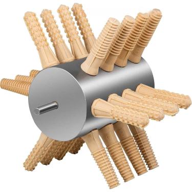 Imagem de shengyi Removedor doméstico leve de penas de aves, máquina de arrancar penas de frango, máquina de depilação de aves, acessório de broca de arrancador de frango, broca de aço inoxidável (3,9 L x 6,3 L)