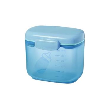 Imagem de Caixa de Leite em Pó Armazenamento Camadas Design para Quantidades Diferentes Excelente Selagem Trava -Proof Fácil Transportar Fórmula Infantil