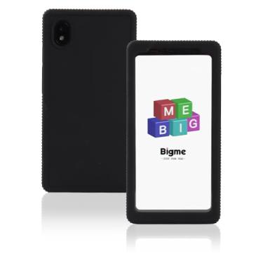 Imagem de MINGFENG Capa compatível com Fro Bigme Color e-Ink Screen Tablet Hibreak capa protetora de silicone 5,8 polegadas telefone quatro cantos antiqueda (preto)