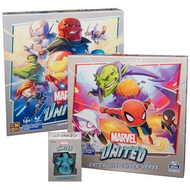 Imagem de Marvel United, Superhero Cooperative Card Strategy Board Game Comic Merch Bundle with Spiderman and Dr. Strange Expansion, for Adults & Kids Ages 8+