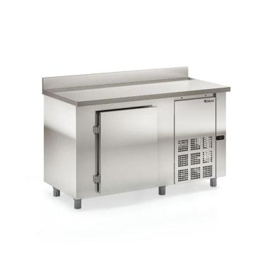 Imagem de Balcão Refrigerado de Encosto Sem Cuba 150cm Inox Gelopar GBFE-150 - 220V