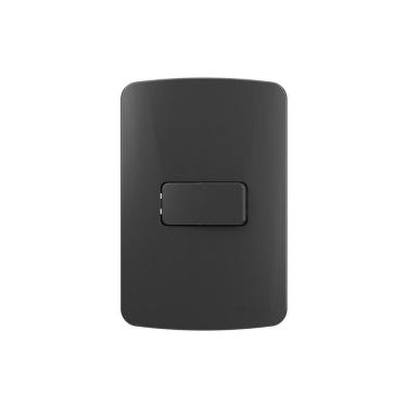 Imagem de Interruptor Simples Margirius B3 Colors 10A Placa4X2 Grafite