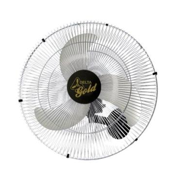 Imagem de Ventilador Oscilante de Parede 60cm Gold - Grade de Aço - Venti-Delta,