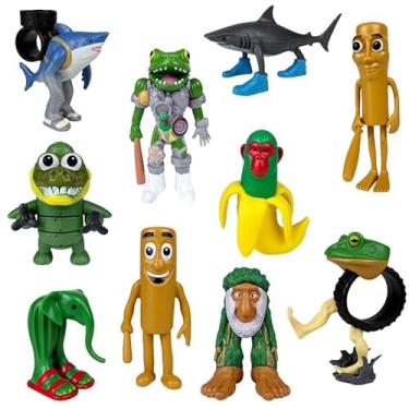 Imagem de seemee Brainrot Collections Criaturas Casa Escritório Decoração Decoração Presentes