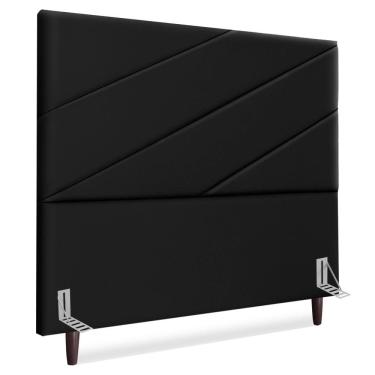 Imagem de Cabeceira Queen 160 cm Com Frame Cristal Corino Artte