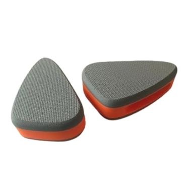 Imagem de KiBcsLic Conjunto de 2 Suportes para Flexão de Braço com Barras Ergonômicas Antiderrapantes para Treinamento de Força no Chão, Ideal para Fitness e Exercícios