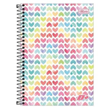 Imagem de Caderno Espiral Tilibra 1/4 Capa Dura Mais+ 96 Folhas - Embalagem com 