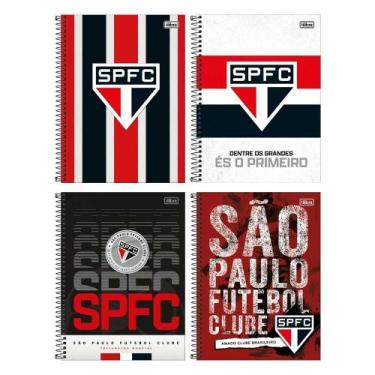 Imagem de Caderno Espiral Tilibra Universitário São Paulo - Capa Dura 1 Matérias