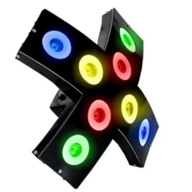 Imagem de Jogo De Luz 8 Canhão De Led Ritmico Iluminação