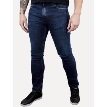 Imagem de Calça John John Masculina Skinny Low New Ross Escura-Masculino
