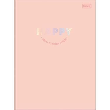 Imagem de Caderno Happy Colors Universitário Brochura TILIBRA - 80 Folhas (Laranja)