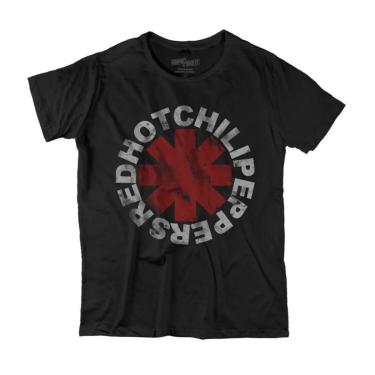 Imagem de Camiseta Banda Red Hot Chilli Peppers Camiseta RHCP-Masculino