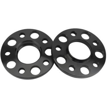 Imagem de IRONTEK Espaçadores de roda de 5 x 112 mm compatíveis ou Mercedes-Benz W204 W208 W209 (traseiro) W216 (traseiro) AMG C-Class CLK55 CLK320, CLK430 CL500 CLK550, afinação forjada de 5 terminais, furo de