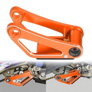 Imagem de Elo de descida ajustável compatível com TC TE FE FC FX 125 150 250 300 350 XC XCF SX SXF acessórios de motocicleta (laranja)