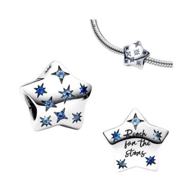 Imagem de Pingente De Luxo Feminino Em Formato De Sol, Lua E Estrelas Para Pulse