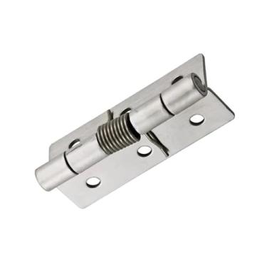 Imagem de Dobradiças de mola de aço inoxidável dobradiças de redefinição industrial acessórios de hardware 1 peça