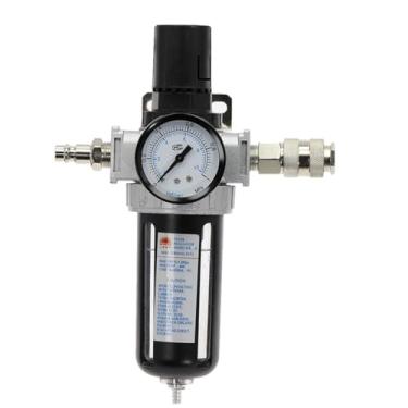 Imagem de Compressor de ar de 1/10.2 cm regulador de ar com conexão pneumática peças pneumáticas 1 peça (SFR-200-304-PC, 4 mm)