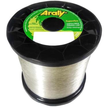 Imagem de Linha Araty Superflex para Pesca Branca 0,20 250g