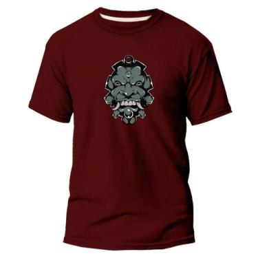 Imagem de Camiseta Basica Algodão Premium Estampada Máscara de Barong - Pavesi, 