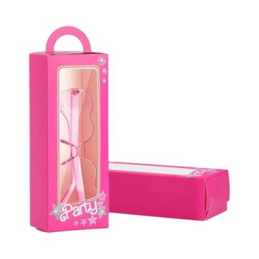 Imagem de Conjunto De Caixas De Presente Princesa Rosa 24pcs Sacolas Em Forma De