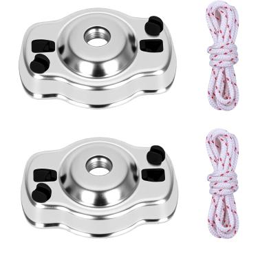 Imagem de AZXX Kit de cordas de lingueta de iniciante para Stihl FS56RC, 4140 190 2010 pacote com 2 peças para Stihl FS38 FS40 FS50 FS55R FS56R FS70R FS94R aparador de cordas FC70 HL94 KM94R peças de cortador