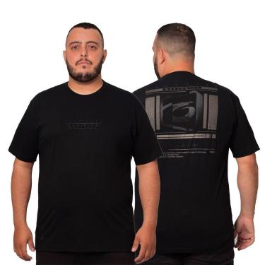 Imagem de Camiseta Básica Masculina Plus Size Gangster-Masculino