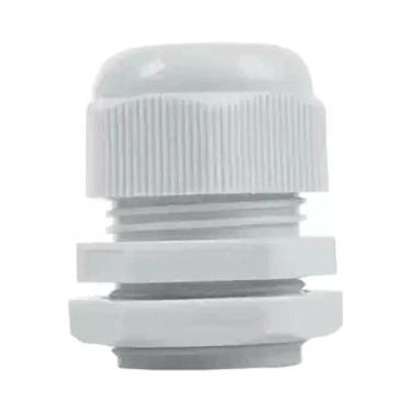 Imagem de Conector De Nylon À Prova d'Água Branco E Preto Série PG IP68 PG7/9/11