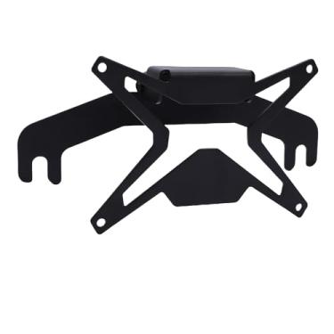 Imagem de Dpofirs Suporte Durável da Placa Dianteira da Montagem Placa de Licença do Guincho para o Caminhão Fora Estrada Com Hawse Fairlead, Metal Resistente