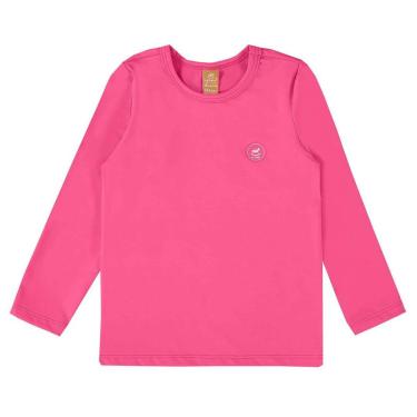 Imagem de Camiseta Praia Infantil Proteção UV50+ Pink Neon Up Baby-Feminino