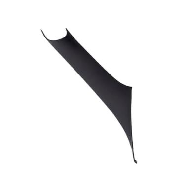 Imagem de Compatível com BMW Série 5 F10 F18 2011 2012 2013 2014 2015 2016 2017 Interior do carro Textura de fibra de carbono Maçaneta de tração da porta Guarnição da tampa protetora(Black Right)