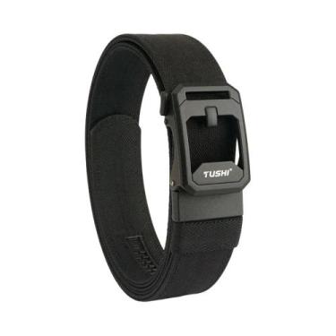 Imagem de Cinto Tático Masculino Resistente De Nylon Com Fivela De Metal Para Po