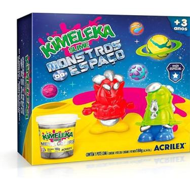 Imagem de Kimeleka Slime Monstros Do Espaco, Acrilex
