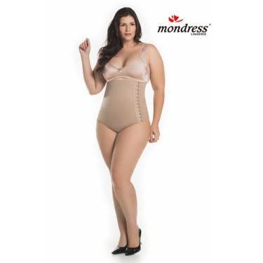 Imagem de Cinta Modeladora Plus Size Pós Parto Abertura Higiênica Redutora de Me
