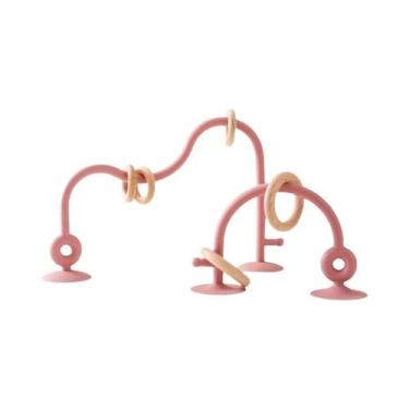 Imagem de Mordedor De Silicone Para Bebês, Livre De BPA, Grau Alimentício, Choca