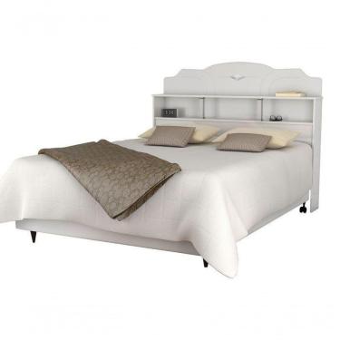 Imagem de Cabeceira Box Casal Estrela 1,40 Branco - Vitamov 0410410