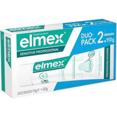 Imagem de Creme Dental Elmex Sensitive Professional DuoPack 2x 110g - RV Dente