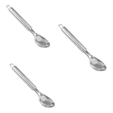 Imagem de COLHER DE SORVETE EM AÇO INOX 20,5 CM XPERT - 3 UNIDADES