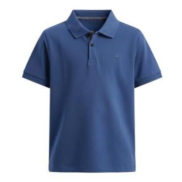 Imagem de Camiseta Polo Infantil Ogochi Essencial Slim 10/18-Masculino